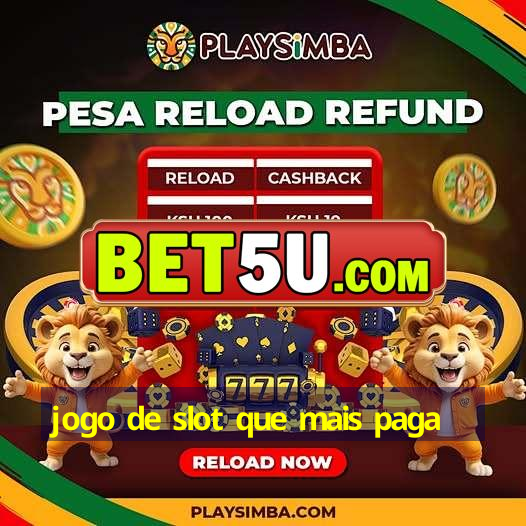 Jogo De Slot Que Mais Paga Android